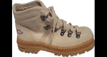 ART-M104-HALFHOOG CANVAS SNEAKER-CREAM-SIZE 40