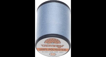 licht blauw naaigaren - 500 m - universeel - 100% polyester - sterk - garen - col 6464