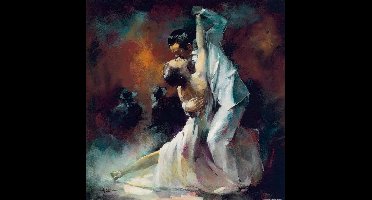 Kunstdruk Willem Haenraets - Tango Argentino I 70x70cm