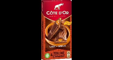 Côte d'Or Praliné & Caramel Melk Chocolade Tablet 200 g