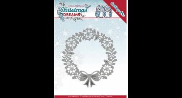 Mal  - Yvonne Creations - Christmas Dreams - Poinsettia-krans