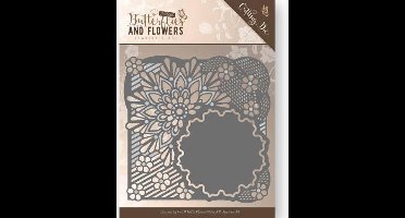 Mal - Jeanine's Art -  Classic Butterflies and Flowers - Bloem Omlijsting