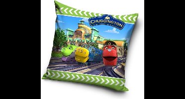 Chuggington - Sierkussen Kussen 40 x 40 cm inclusief vulling