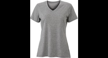 James and Nicholson Dames/dames Heather T-Shirt (Grijze Heide)