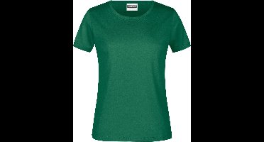 James And Nicholson Dames/dames Basic T-Shirt (Iers Groen)