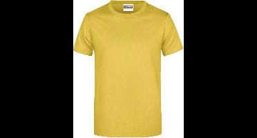 James And Nicholson Heren Basis T-Shirt (Geel)