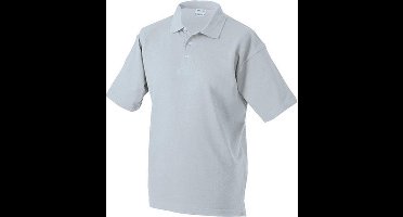 James and Nicholson Heren Medium Pique Polo (Lichtgrijs)