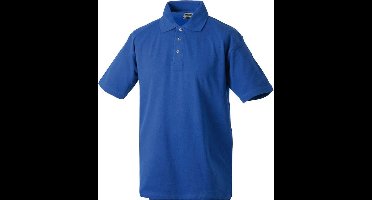 James and Nicholson Heren Medium Pique Polo (Koningsblauw)