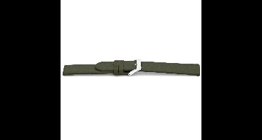 Horlogeband F861 D.Groen Ongestikt 18x18mm Quickswitch