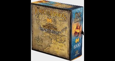 The Noble Collection The Lord Of The Rings - Middle Earth (1000 pieces) Puzzel - Multicolours