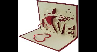 Handgemaakte pop-up kerstkaart - Nr. 3