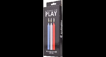 Power Escorts Bound to Play - Hot Wax Candles 3 Pack - Kaarsen Voor Stoute Meisjes