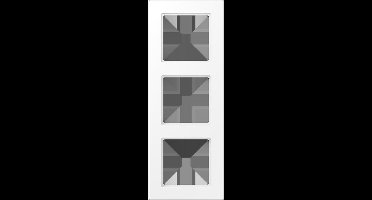 Jung A range Afdekraam schakelmateriaal - A5583BFWWM - E2VXQ