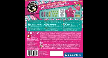Kit om Armbanden te Maken Clementoni Friendship bracelet creation box Plastic