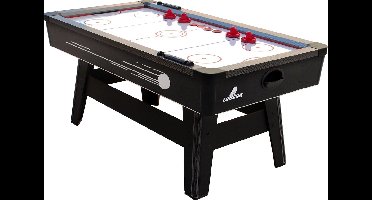 Cougar Hattrick Hero Airhockeytafel Zwart / Incl. 4 pushers en 4 pucks / 2 jaar Garantie!