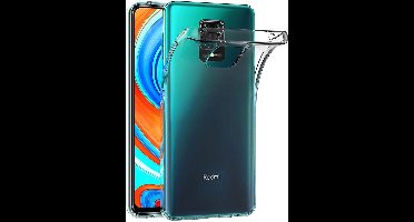 Hoesje voor Xiaomi Redmi Note 9 Pro / Note 9S backcover Shockproof siliconen Transparant