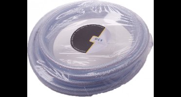 Waterslang Warm Transparant Gewapend 10x16mm 5mtr