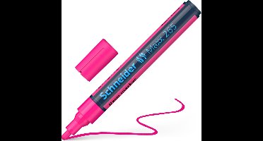Schneider krijtmarker - Maxx 265 - fluorroze - krijtstift - S-126509