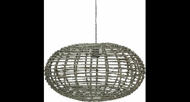 Kidsdepot hanglamp Pumpkin rotan seagreen