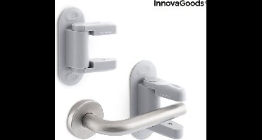 Veiligheidsslot voor deuren - Dlooky InnovaGoods - 2 stuks - Kinderslot - Veiligheidsslot - Deurstopper