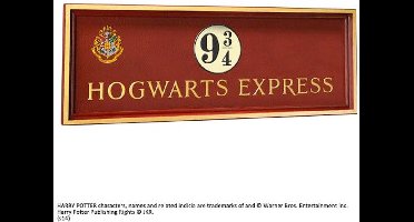 Harry Potter - Hogwarts 9 3/4 Wandbord