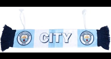 Manchester City mini auto sjaal BL wit/blauw