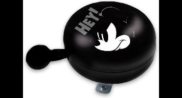 Mickey Mouse Fietsbel - 88mm - Wit - Retro - Staal - Voor kinderfiets
