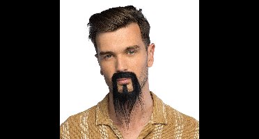 Boland - Baard Fantasy zwart - Volwassenen - Mannen - -