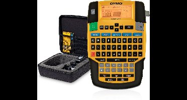 DYMO Rhino 4200 Draagbare Industriële Labelmaker | QWERTZ-toetsenbord | Compacte, tijdbesparende labelprinter voor professionals, die veel onderweg zijn