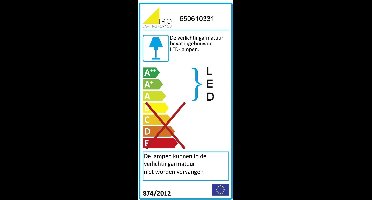 TRIO ZAGROS - Inbouwverlichting - Wit mat - SMD LED - Binnenverlichting