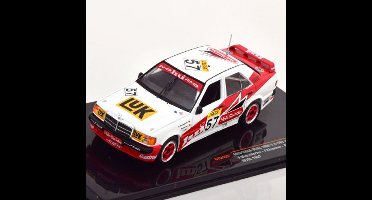 Mercedes-Benz AMG 190E #57 (Wit) (10 cm) 1/43 IXO Models - Modelauto - Schaalmodel - Miniatuurauto