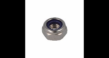Hoenderdaal- RVS borgmoer M3 - Doos a 100 stuks -zeskant moer