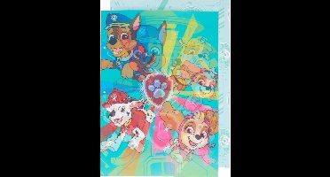 Paw Patrol kaart - A4 formaat - Grote Paw Patrol wenskaart met envelop - Verjaardagskaart - 3D kaart