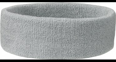 Scoby - Hoofd Zweetband - Zweetbanden - Sportband - Headband - Universeel - Grijs