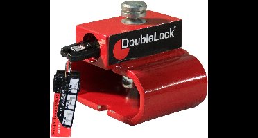 Disselslot Triangle Lock Red SCM - Koppelingsslot - SCM goedgekeurd - Voor aanhanger, caravan en trailer - Aanhangerslot