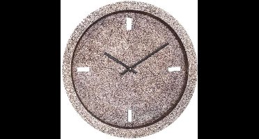 PTMD Klok Endor - 38x38x4 cm - Aluminium - Goud