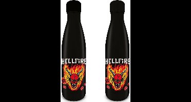 Stranger Things S4 (Hellfire Club) 19oz/540ml Double Walled Metalen Drink Fles