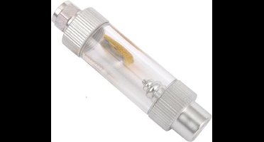 HS Aqua glazen bellenteller spiraal