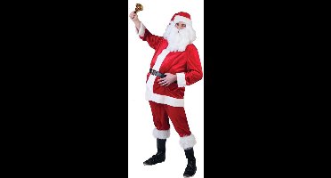 Fluwelen kerstmannen pakken