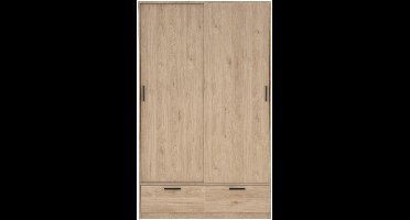 Giga Living Kledingkast Line - Naturel - 120x200x60cm