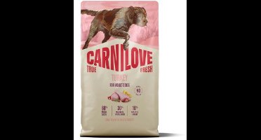CARNILOVE TRUE FRESH - Dog - Turkey for Adult All Breeds 4 kg
