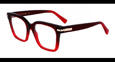 Ferragamo SF3009 Gradient transparent dark red 52/18/145 WOMAN Brilmonturen