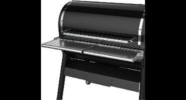 Opklapbare Front Shelf Voor Weber SmokeFire EX6 - RVS BBQ Werkblad - Praktische Voorplank Voor Extra Werkruimte - Zilver
