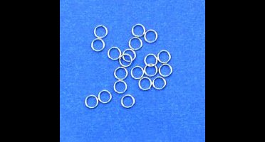 Split Ringen - Zilver - 6mm