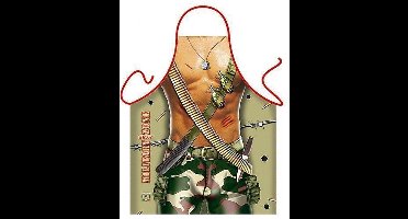 Benza Schort Military Sexy Zone Man - Sexy/Leuke/Grappige/Mooie Keukenschort