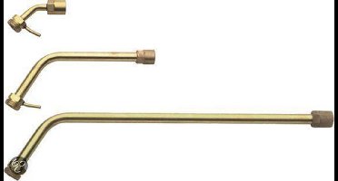 SIEVERT halsbuis 180 mm gebogen met haak - 350902