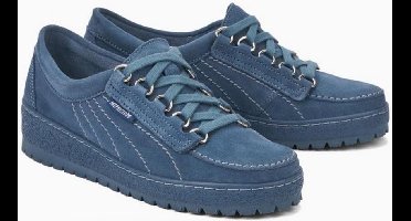 Mephisto LADY Dames Veterschoenen - Blauw - Maat 38.5
