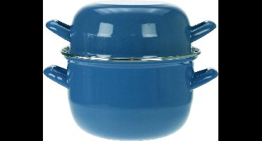 Cosy&Trendy Mosselpan - Ø 18 cm - 1,2 kg - 2L8 - Blauw
