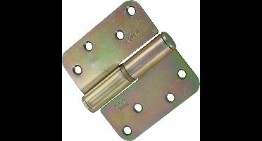 Starx Kogelpaumelle Verzinkt Rechts 89X89 Ronde Hk 12032523 - 2 stuks