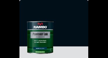 Rambo Pantser Lak Dekkend Zijdeglans 0,75 liter - Nachtblauw